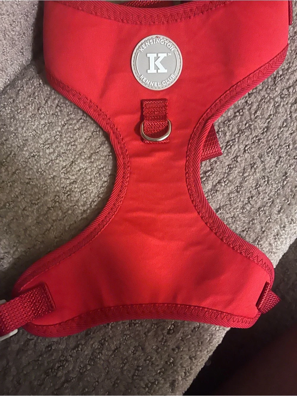 Kensington dog harness red safe pet medium no leash nwt
